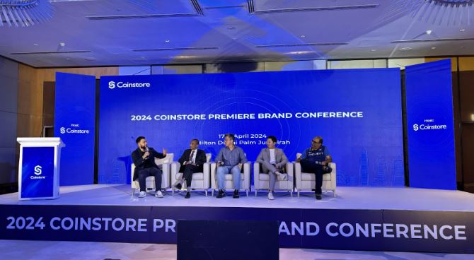 文章照片 - Coinstore 在迪拜结束首映品牌会议，展示新的加密货币举措