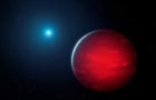 Illustration of a brown dwarf in a binary system