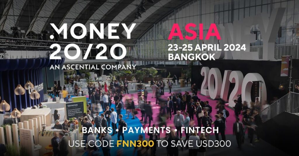 Banner εκδήλωσης Money 20/20 Asia