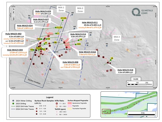 Cannot view this image? Visit: https://coingenius.news/wp-content/uploads/2024/04/q2-metals-announces-assay-results-from-its-2023-inaugural-drill-program-at-the-mia-lithium-property-james-bay-territory-quebec-canada.jpg