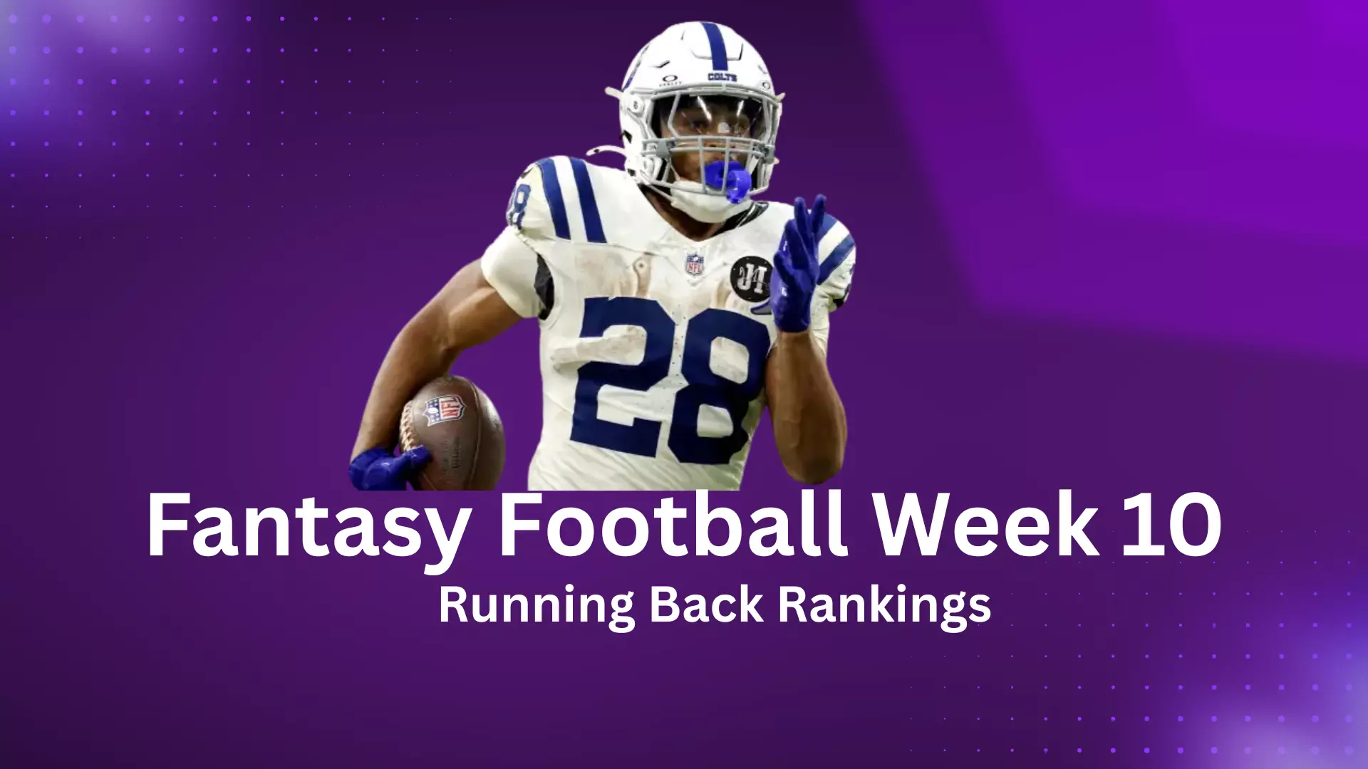 fantasy football week 10 running back rankings
