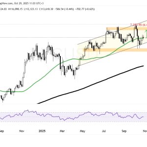 Bitcoin Price Nears $113k Ahead Of FOMC Interest Rate Decision