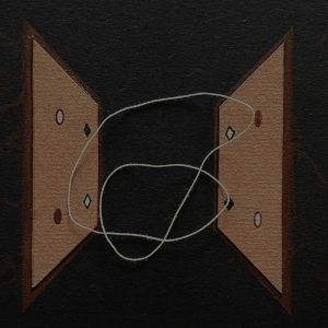 Knot invariants and indefinite causal order