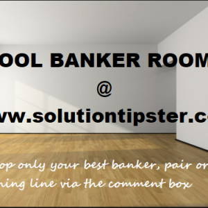 Pool Draw This Week 19 2025 Banker Room - Post Only Your Best Pool Banker With Solid Proof Here - SolutionTipster