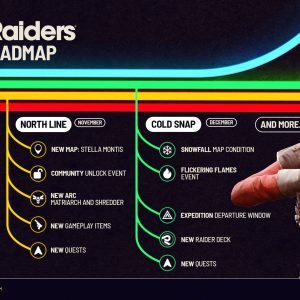 The Arc Raiders roadmap promises a new map in November, a fresh Raider Deck battle pass for December, and more