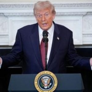 US Treasury yields climb to a one month high as Supreme Court weighs tariff authority under Trump